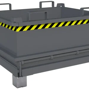 Aktuell Bauer Mini-Klappbodenbehälter MSB-250 - RAL 7005