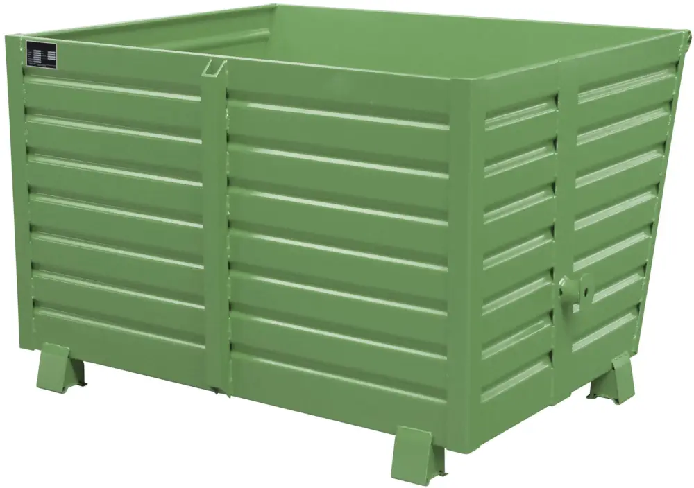 Bauer Stapelkippbehälter BSK-150 - RAL 6011 Letzte Chance