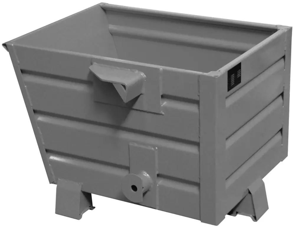 Bauer Späne-Stapelkippbehälter BSS-30 - RAL 7005 Neue Kollektion