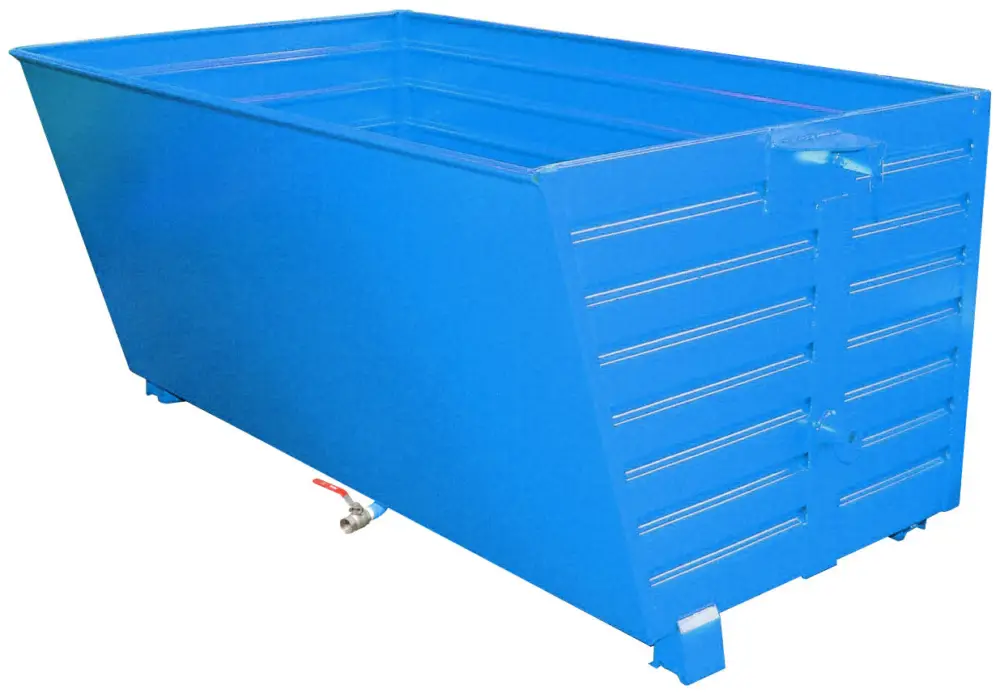 Bauer Späne-Stapelkippbehälter BSS-200 - RAL 5012 Neue Ware
