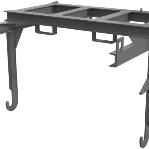Schneller Versand Bauer Stapelkippbehälter Traverse BKT-150 - RAL 7005