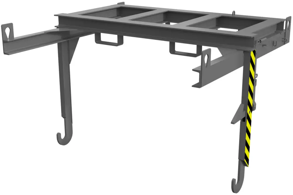 Schneller Versand Bauer Stapelkippbehälter Traverse BKT-150 - RAL 7005