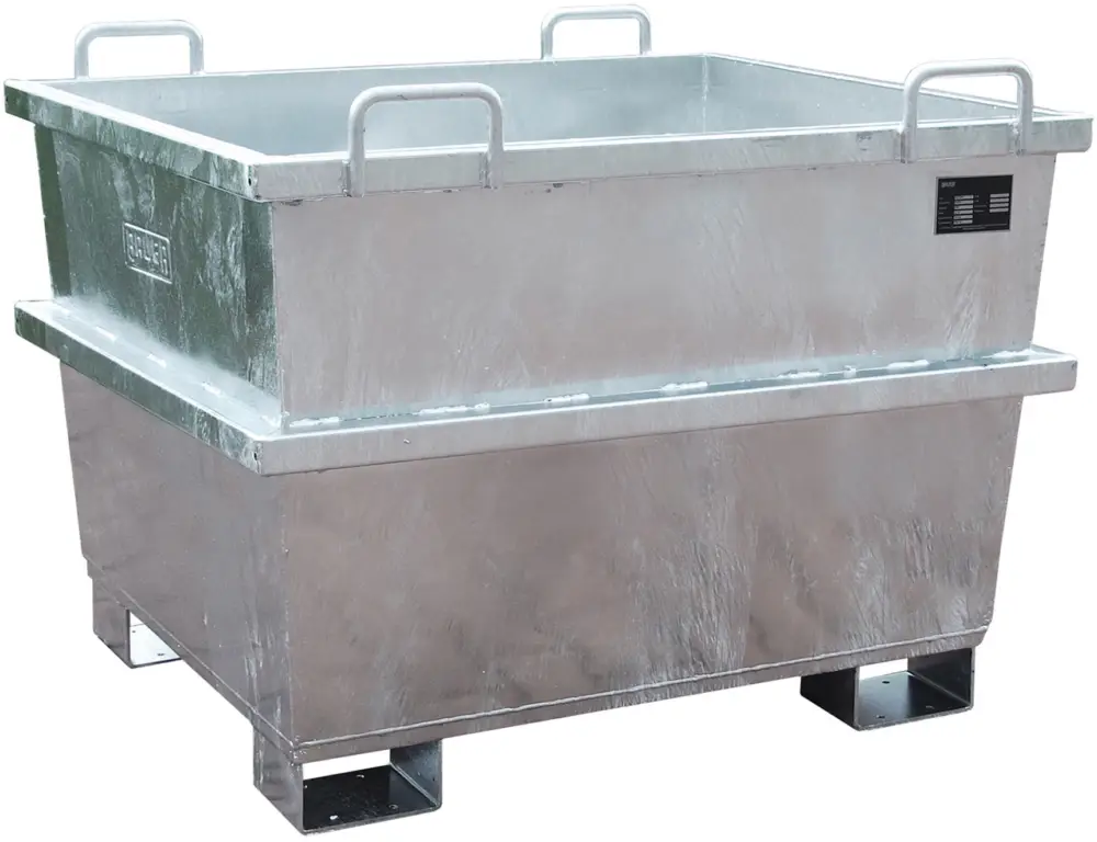 Top-Seller Bauer Stapelcontainer UC-750 - verzinkt
