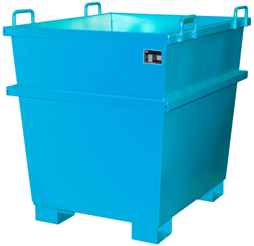 Bauer Stapelcontainer UC-1000 - RAL 5012 Top-Seller