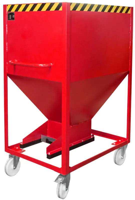 Markenprodukt Bauer Silowagen SR-D-600 - RAL 3000
