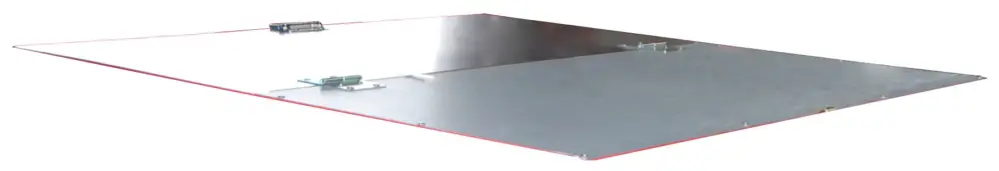Bauer Deckel verzinkt Kippbehälter VD 1000 VG 1100 Sonderangebot
