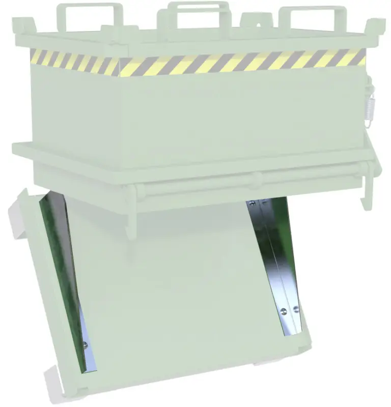Bauer Zentrierwand Klappbodenbehälter MSB 150 Schnäppchen