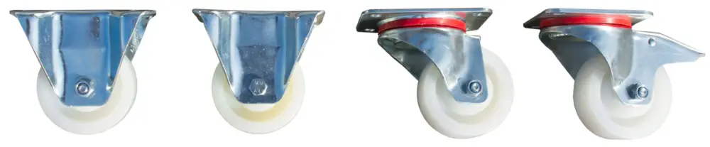Bauer Radsatz Polyamid 100 mm - 1050 kg Tragkraft Zertifiziert