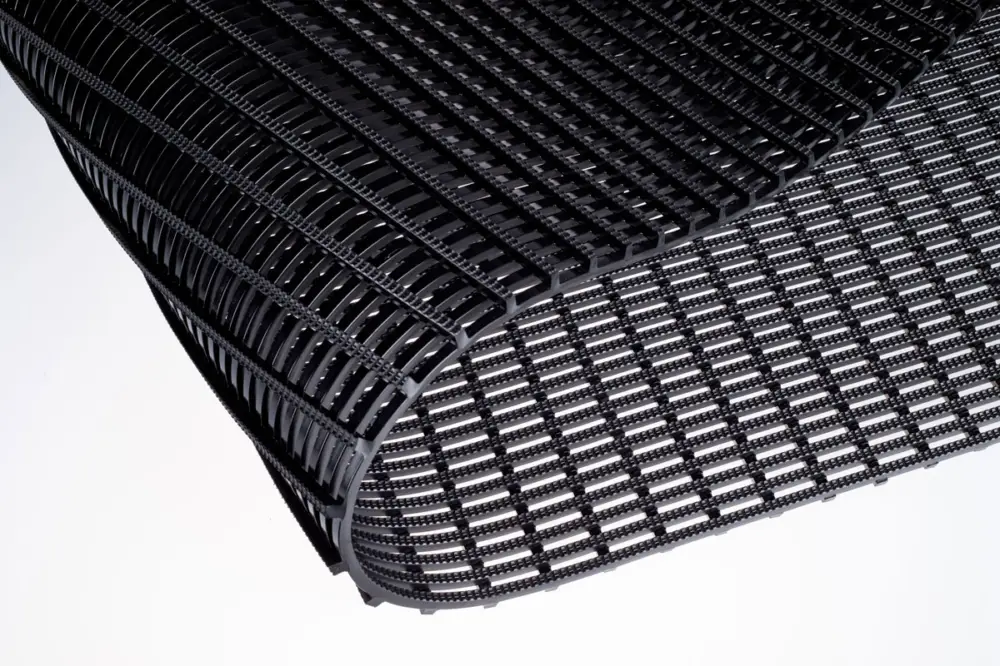 Miltex Arbeitsplatzmatte Yoga Roll Oil schwarz - 600 mm Breite je lfm Bestpreis