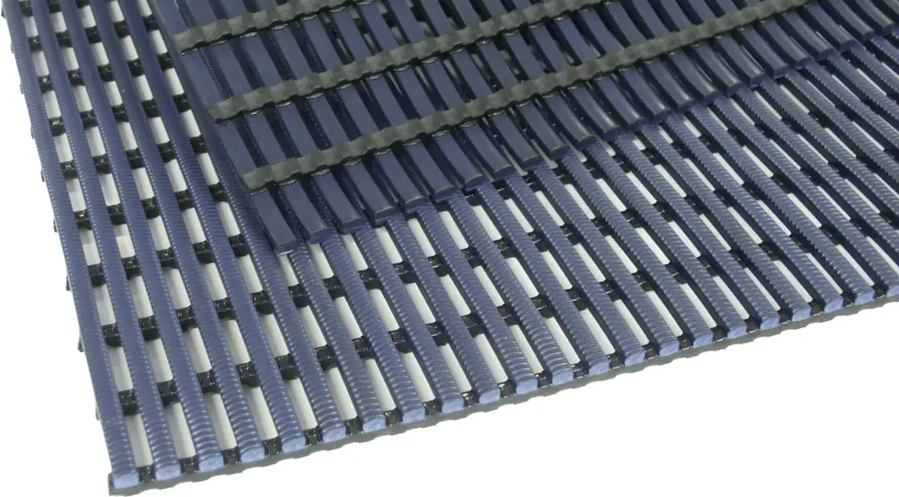 Kracherpreis Miltex Arbeitsplatzmatte Yoga Spa Ultra blau - 500 mm Breite je lfm