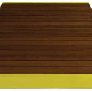 Aktuell Miltex Arbeitsplatzmatte Yoga Holzrost Typ F behandelt - 800 mm Breite je lfm