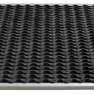 Echt Miltex Schmutzfangmatte Eazycare Wave schwarz - 785 x 585 x 22 mm