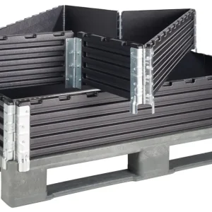 Neue Ware KIGA Europaletten-Aufsatzrahmen - 1200 x 800 x 215 mm PK - VPE 5