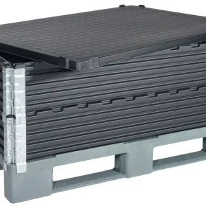 KIGA Europaletten-Aufsatzrahmen Deckel - 1200 x 800 x 40 mm - VPE 5 Direkt Vom Hersteller