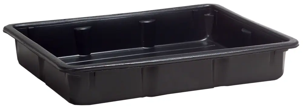 KIGA Auffangwanne Kunststoff - 800 x 600 x 130 mm - VPE 3 Begrenztes Angebot