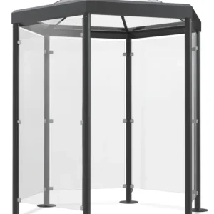 WSM Pavillon Überdachung Paris - P601 Bausatz - RAL 7016 Knallerangebot