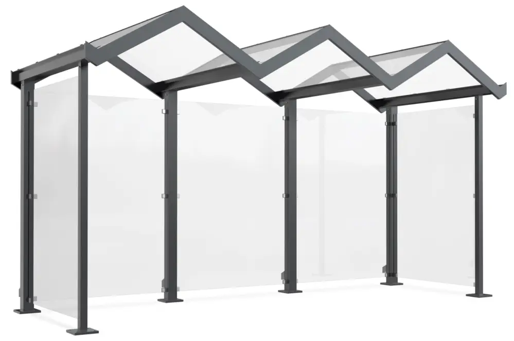 Ausverkauf WSM Überdachung Zürich - Z3 Bausatz - RAL 7016