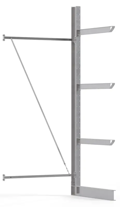 Regalwerk KARL HEAVY 2700 Kragarmregal einseitig Anbaufeld 3500 x 1500 x 1200 mm Solange Der Vorrat Reicht
