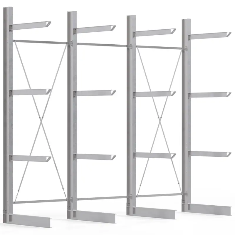 Regalwerk KARL HEAVY 2500 Kragarmregal einseitig Komplettset 4000 x 4500 x 1200 mm Online Kaufen
