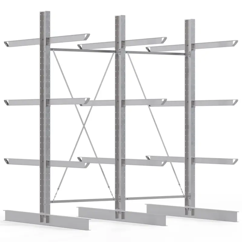 Neue Ware Regalwerk KARL HEAVY 1950 Kragarmregal doppelseitig Komplettset 3500 x 3000 x 2400 mm