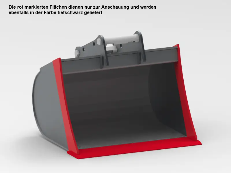 Petry Tieflöffel ohne Zähne - BG5 SYM03 - 1000 mm Mega-Angebot