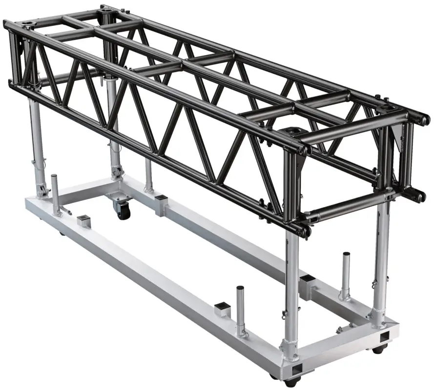 Global Truss Traverse PreRig 240 cm Stage Black mit Dolly Top-Preis