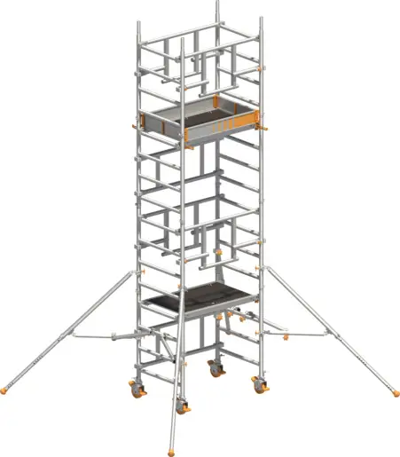Meistverkauft Rollgerüst Layher Solo Tower P2 SAFETY Plus 1621103 - Arbeitshöhe 5,15 m