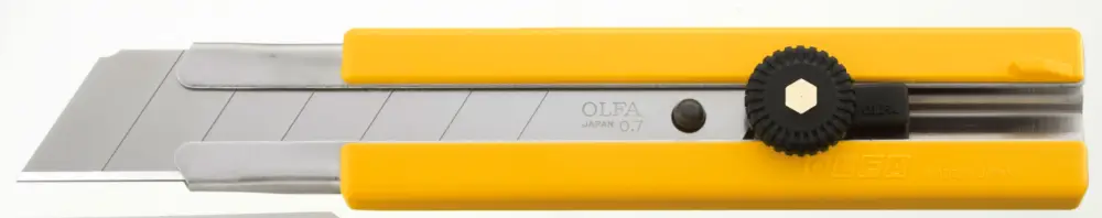 Neu Im Sortiment OLFA Cuttermesser Industrie H-1 - 25 mm - VE 6 Stück