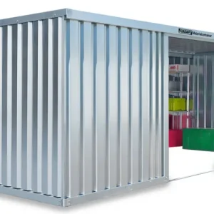 Jetzt Kaufen FLADAFI Materialcontainer Kombination 5080 x 4340 x 2150 mm ohne Holzboden - 1-flügelige und 2-flüge