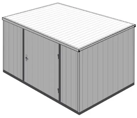 Echt FLADAFI Außenwandlackierung für Rollladenbox RB 1100 - RAL 1003