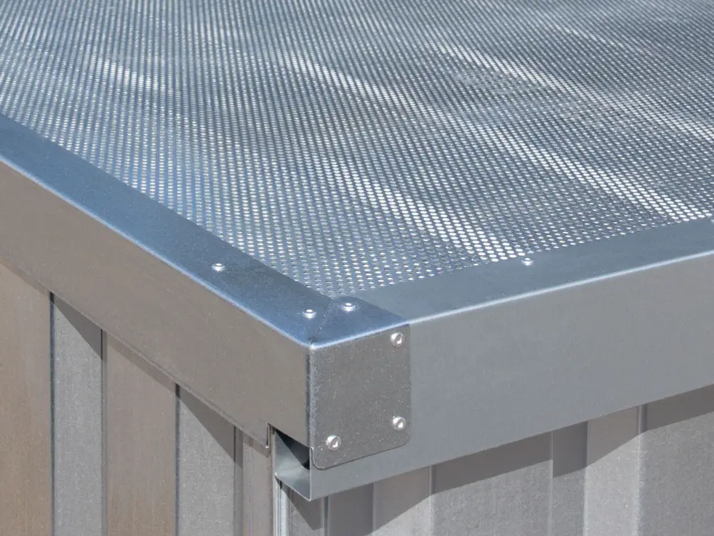 Sonderaktion FLADAFI Laubschutzgitter Dachfläche für Container Kombination IC Pro MC 1560