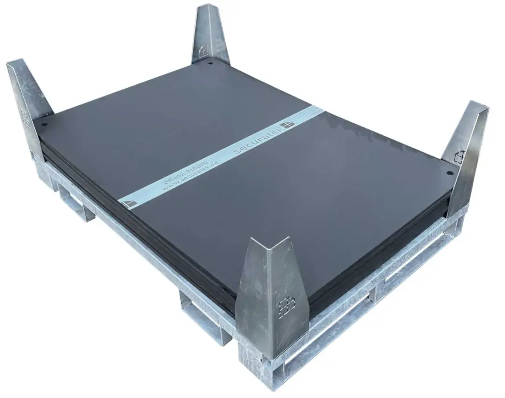 securatek Fahrplatten-Set e-tek MINI EVO 12 mm - 15 m² Echt