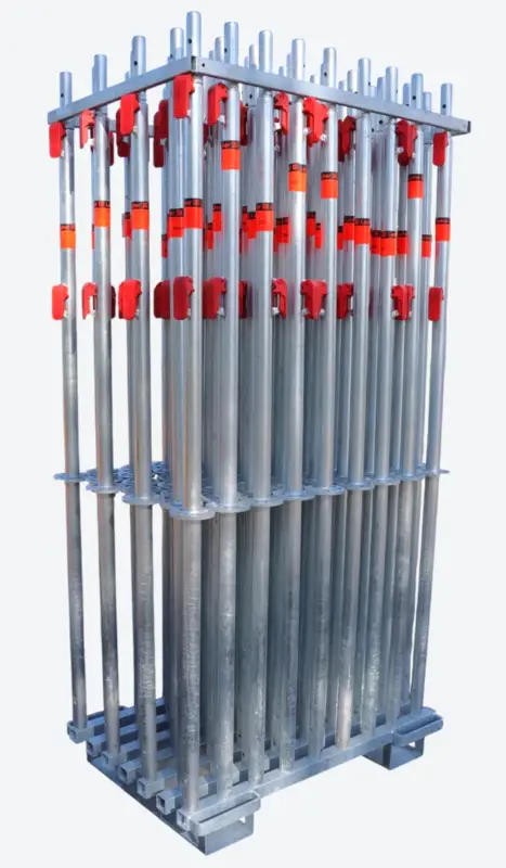 hawego Lagerpalette Modulgerüststiele Jack 99 Set Sonderaktion