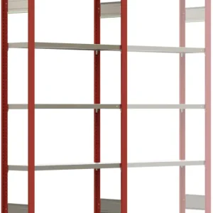 Aktuell Regalwerk BERT Lagerregal 150 6 Grundfeld 2500 x 1005 x 300 mm - RAL 3000