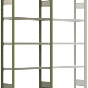 Begrenztes Angebot Regalwerk BERT Lagerregal 150 5 Grundfeld 2000 x 1005 x 300 mm - RAL 6011