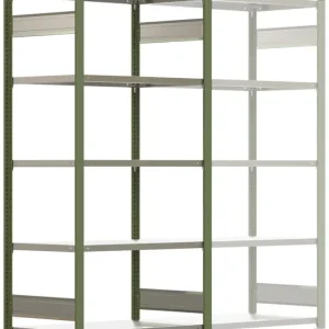 Bestseller Regalwerk BERT Lagerregal 150 5 Grundfeld 2000 x 1005 x 600 mm - RAL 6011
