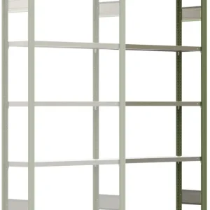 Bestseller Regalwerk BERT Lagerregal 150 5 Anbaufeld 2000 x 1005 x 300 mm - RAL 6011
