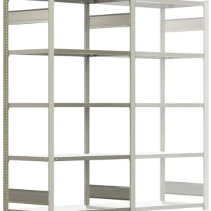 Begrenztes Angebot Regalwerk BERT Lagerregal 150 5 Grundfeld 2000 x 1005 x 600 mm - RAL 7035