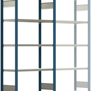 Versand Am Gleichen Tag Regalwerk BERT Lagerregal 150 6 Grundfeld 2500 x 1005 x 400 mm - RAL 5010