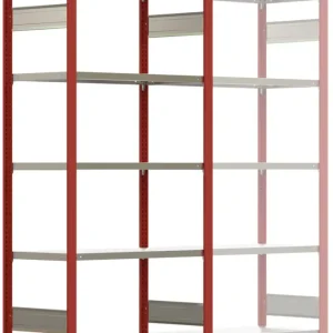Angebot Regalwerk BERT Lagerregal 250 7 Grundfeld 3000 x 1285 x 500 mm - RAL 3000