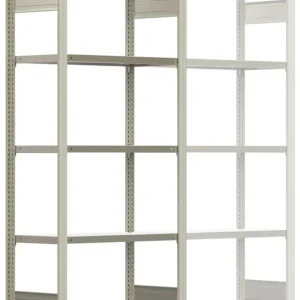 Begrenztes Angebot Regalwerk BERT Lagerregal 250 5 Grundfeld 2000 x 875 x 400 mm - RAL 7035