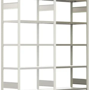 Aktuell Regalwerk BERT Lagerregal 250 6 Anbaufeld 2500 x 1285 x 500 mm - RAL 7035
