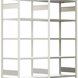 Aktuell Regalwerk BERT Lagerregal 250 7 Anbaufeld 3000 x 1005 x 600 mm - RAL 7035