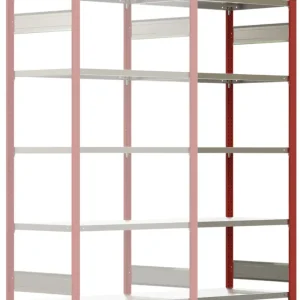 Angebot Regalwerk BERT Schwerlastregal 350 5 Anbaufeld 2000 x 1005 x 600 mm - RAL 3000