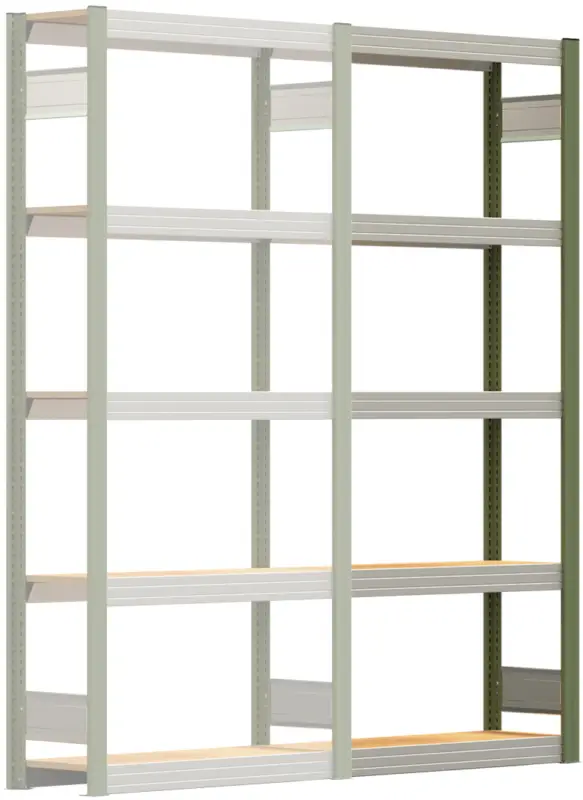 Online Kaufen Regalwerk BERT Großfachregal 250 5 Anbaufeld 2000 x 875 x 300 mm - RAL 6011