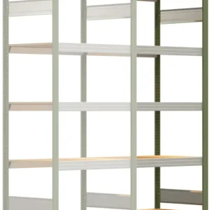 Aktuell Regalwerk BERT Großfachregal 250 5 Anbaufeld 2000 x 875 x 600 mm - RAL 6011