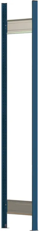 Abverkauf Regalwerk BERT Lagerregal Regal-Rahmen 2000 x 400 mm - RAL 6011