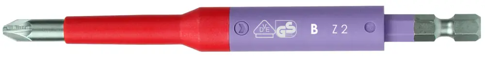 Felo VDE SAFETY Bit E 6,3 + - Z 2 x 125 Jetzt Kaufen