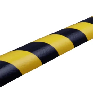 Markenprodukt Knuffi Eckschutzprofil Typ A Ø 40 mm gelb schwarz PU - 50,00 m Standard