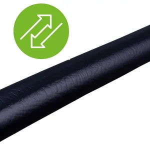 Knuffi Eckschutzprofil Typ A Ø 40 mm schwarz PU - 1,00 m Removable Must-Have